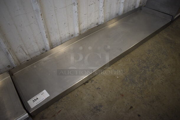 Stainless Steel Shelf. 48x12x3