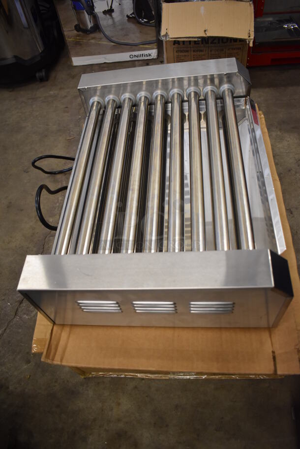 2021 Carnival King 382HDRG24 Stainless Steel Commercial Countertop Hot Dog Roller. 120 Volts, 1 Phase. 23x16x7. Tested and Gets Hot But Parts Do Not Move - Image 4 of 6