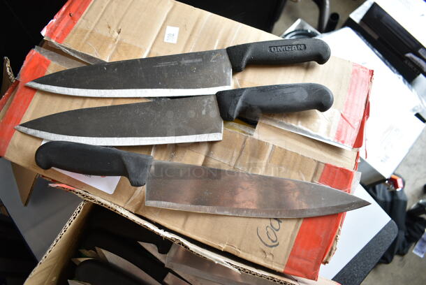 60 SHARPENED Stainless Steel Knives Including Chef Knives. 60 Times Your Bid!  - Image 2 of 7