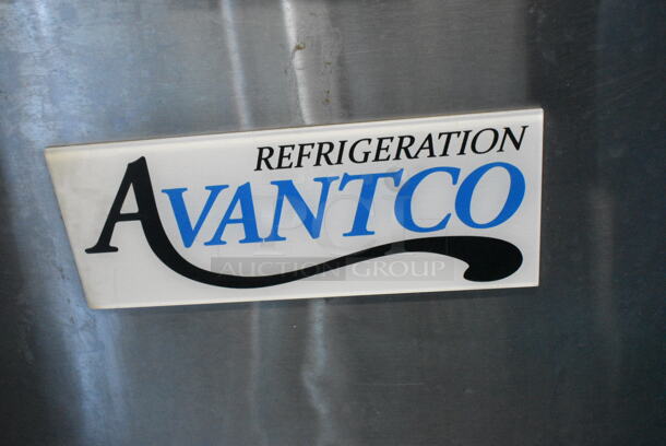 BRAND NEW SCRATCH AND DENT! 2023 Avantco 178SSUD3R Stainless Steel 3 Door Undercounter Cooler on Commercial Casters. 115 Volts, 1 Phase. Tested and Does Not Power On - Image 3 of 8