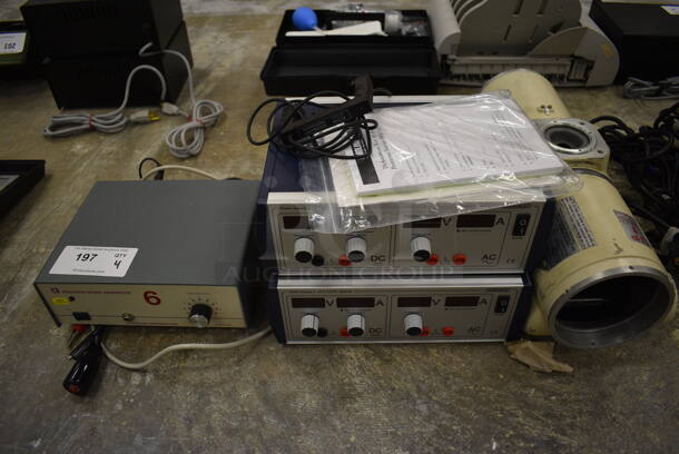 Precision Spark Generator and Power Supply AC/DC. 4 Times Your Bid! (Main Building)