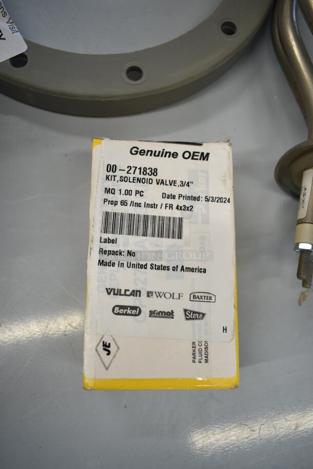 3 BRAND NEW SCRATCH AND DENT! Items Including HP0011907800 Hobart 00-119078-00007 Element, HP00271838 Hobart 00-271838 Solenoid Kit, HP00201492 Hobart 00-201492 Isolating Ring. 3 Times Your Bid!  - Image 7 of 10