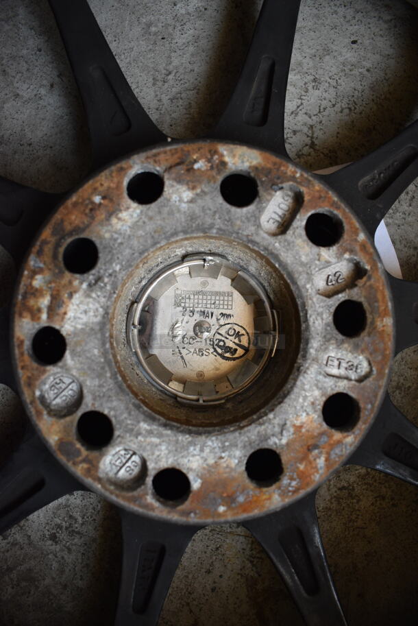 3 Tires on Rims Including Sumitomo HTR ZIII 225/45ZR17 94Y. ET35 42 Includes 24.5x9.5x24.5. 3 Times Your Bid! - Image 11 of 12