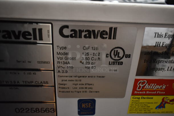 Caravell 125-552 Metal Commercial Mini Cooler Merchandiser. 115 Volts, 1 Phase. Tested and Working! - Image 7 of 7