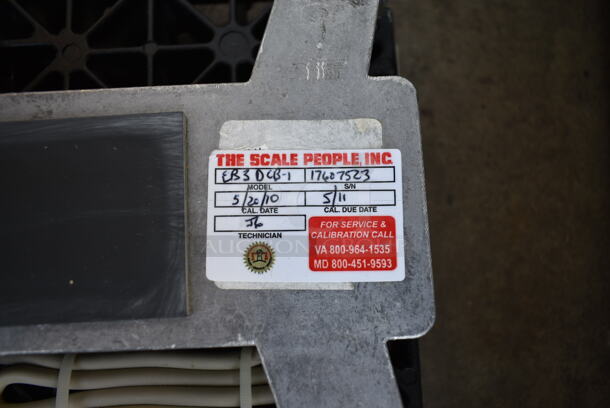 Sartorius EB3DCB-1 Metal Countertop Food Portioning Scale. Cannot Test Due To Missing Power Cord - Image 6 of 7