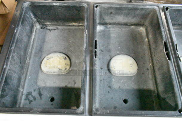 Vollrath Servewell 38104 Stainless Steel 4 Bay Steam Table w/ Under Shelf on Commercial Casters. 120 Volts, 1 Phase. Cannot Test Due To Plug Style - Image 5 of 8