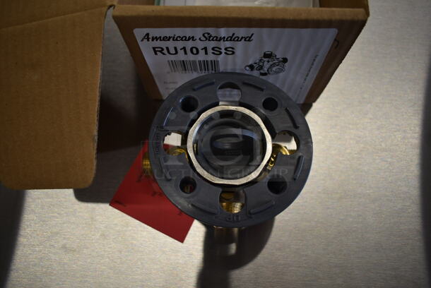 BRAND NEW SCRATCH AND DENT! American Standard RU101SS Flash Rough-In Shower Valve Body with 1/2" Universal Inlets and Outlets and Screwdriver Stops. - Image 6 of 8