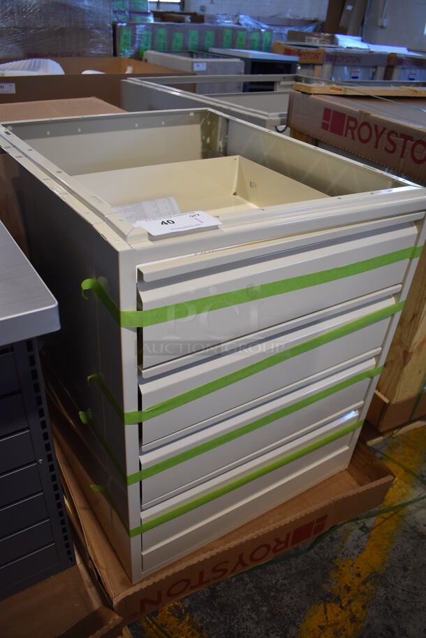 BRAND NEW! Royston 60010701 Metal 4 Drawer Cabinet. 24x29x28.5 - Image 3 of 6
