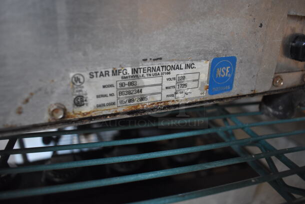 Star 9D-BG3 Stainless Steel Commercial Countertop Electric Powered Portable Griddle. 120 Volts, 1 Phase.  - Image 6 of 7