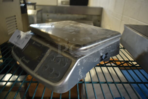 San Jamar Escali SCDGM66 Countertop 66 Pound Food Portioning Scale. Cannot Test Due To Missing Power Cord - Image 2 of 4