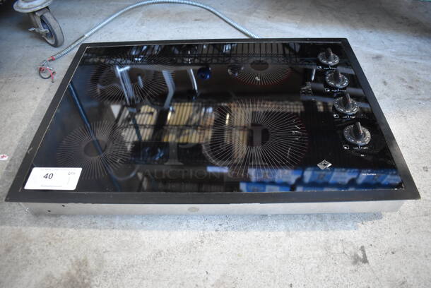 Magic Chef 88LK-6 Metal Electric Powered Drop In 4 Burner French Top Griddle. 208/240 Volts. - Image 1 of 7