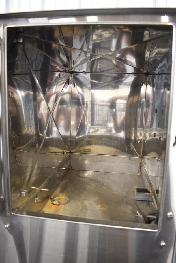 2016 Groen SSB-5G Stainless Steel Commercial Natural Gas Powered Double Deck Steam Cabinet. 58,000 BTU.  - Image 5 of 8