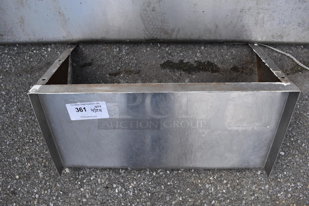 Metal Shelf w/ Wall Mount Brackets. - Image 3 of 3