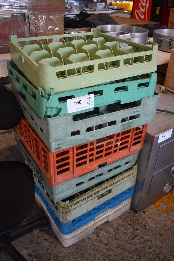 ALL ONE MONEY! Lot of 8 Various Poly Dish Caddies! Includes 19.5x19.5x4.5 - Image 3 of 3