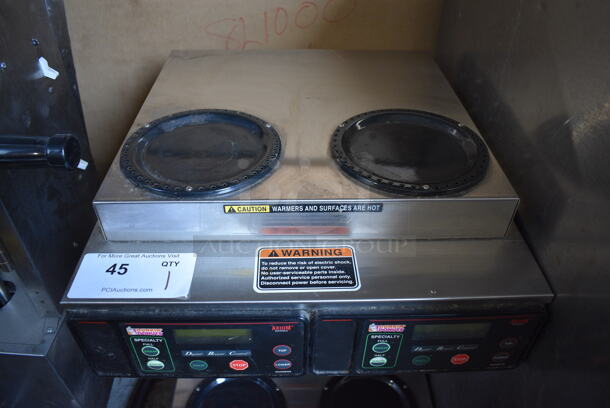 2017 Bunn Model AXIOM 2/2 TWIN Stainless Steel Commercial Countertop 4 Burner Coffee Machine. 120/208-240 Volts, 1 Phase. 16x18x23 - Image 3 of 5