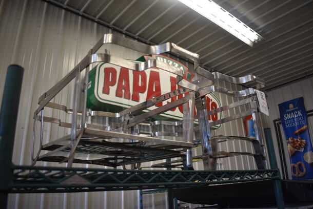 ALL ONE MONEY! Lot of 4 Various Metal Chafing Dish Frames! Includes 13x24x10 - Image 2 of 3