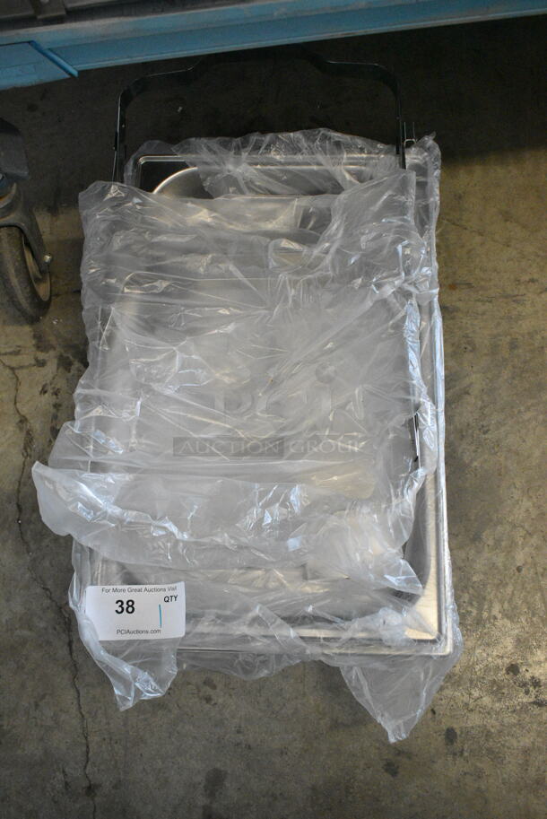 BRAND NEW SCRATCH AND DENT! Stainless Steel Folding Chafer. - Image 3 of 6