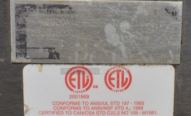 Toastmaster Model 3B20A Stainless Steel Commercial 2 Drawer Warming Drawer. 120 Volts, 1 Phase. 24x23x24. Tested and Working! - Image 5 of 5