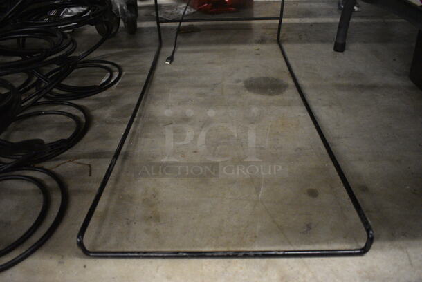 Black Metal Rack. 19x15x31 - Image 2 of 2