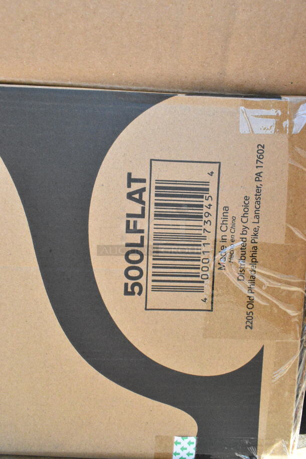 23 BRAND NEW Boxes Including 500LFLAT Choice Clear Flat Lid with Straw Slot - 9, 12, 16, 20, and 24 oz. - 1000/Case, Solo 626TS Clear Flat Lid with Straw Slot - 1000/Case, 127SB32COMBO Choice 32 oz. Clear Plastic Salad Bowl with Lid - 150/Case, 433BR10513C Choice 10" x 5" x 13" Natural Kraft Paper Customizable Shopping Bag with Handles - 250/Case, 50HT1 White Foam Hinged Lid Container, 500CC32P Choice Heavy Duty 32 oz. Pedestal Heavy Weight Clear PET Plastic Cold Cup - 500/Case. 23 Times Your Bid!  - Image 2 of 12