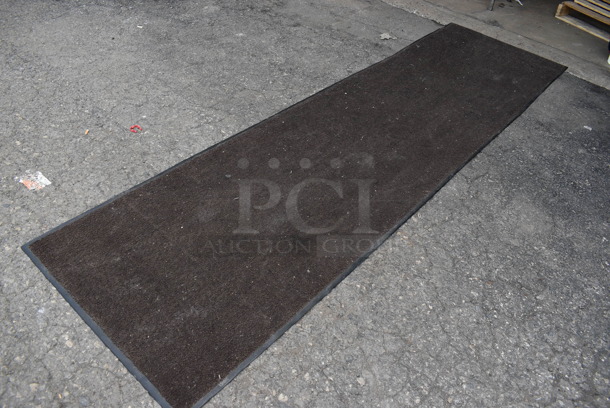 Brown Floor Mat Runner. 115.5x32.5 - Image 3 of 4