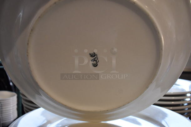 35 White Ceramic Plates. 10.5x10.5x1. 35 Times Your Bid! - Image 4 of 4