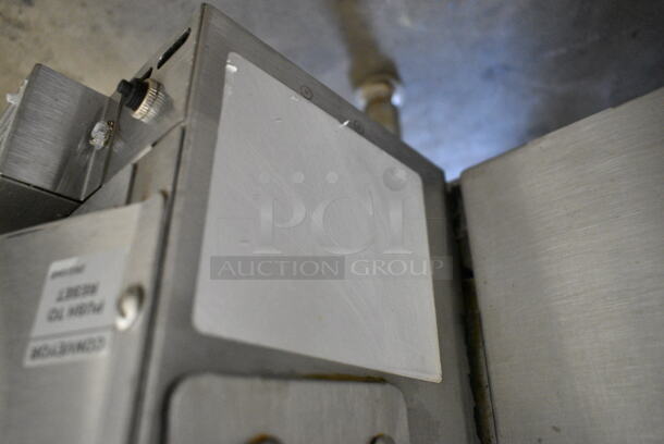 Lincoln Impinger Stainless Steel Commercial Countertop Electric Powered Conveyor Pizza Oven. 208-240 Volts, 1 Phase.  - Image 6 of 8