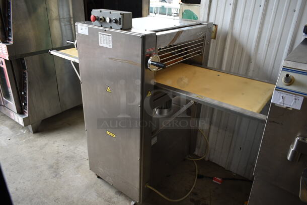 Ostali Taglerina Orizzontale Metal Commercial Floor Style Reversible Dough Sheeter on Commercial Casters. 400 Volts, 3 Phase. - Image 1 of 9