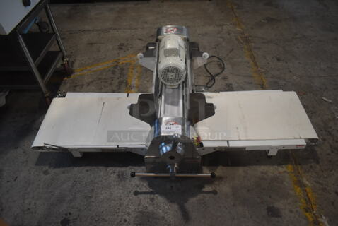 Estella 348DSC67 Commercial Stainless Steel Countertop Reversible Dough Sheeter. 110 Volts, 1 Phase. Tested and Working!