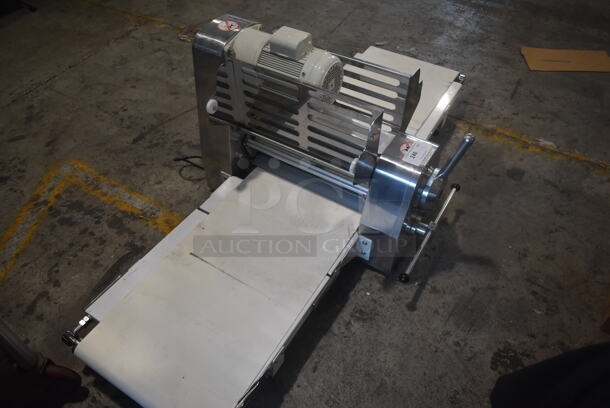 Estella 348DSC67 Commercial Stainless Steel Countertop Reversible Dough Sheeter. 110 Volts, 1 Phase. Tested and Working! - Image 2 of 8
