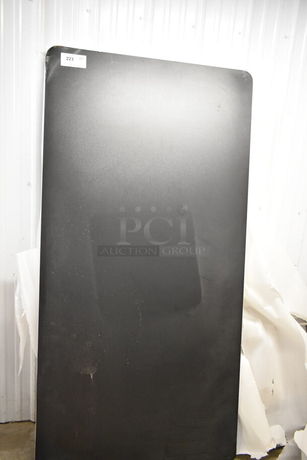 BRAND NEW SCRATCH AND DENT! Black Tabletop - Image 3 of 3