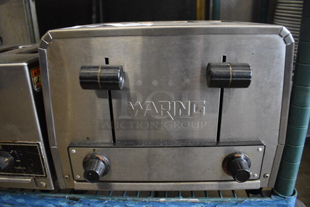 Waring Model WCT805 Stainless Steel Commercial Countertop 4 Slot Toaster. 208/240 Volts, 1 Phase. 12x10x8.5 - Image 4 of 5