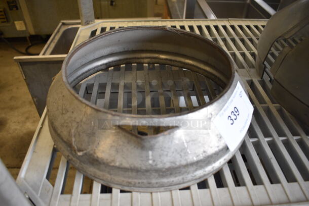 Metal 20 Quart Mixing Bowl Collar. 12.5x12.5x4 - Image 3 of 3
