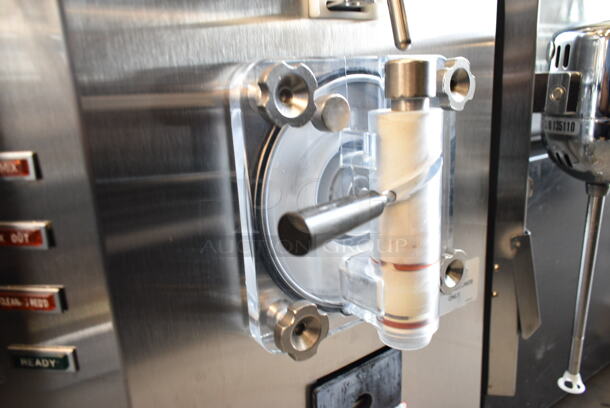 Taylor 430-12 Stainless Steel Commercial Countertop Single Flavor Soft Serve Ice Cream Machine w/ Drink Mixing Attachment. 115 Volts, 1 Phase.  - Image 3 of 6