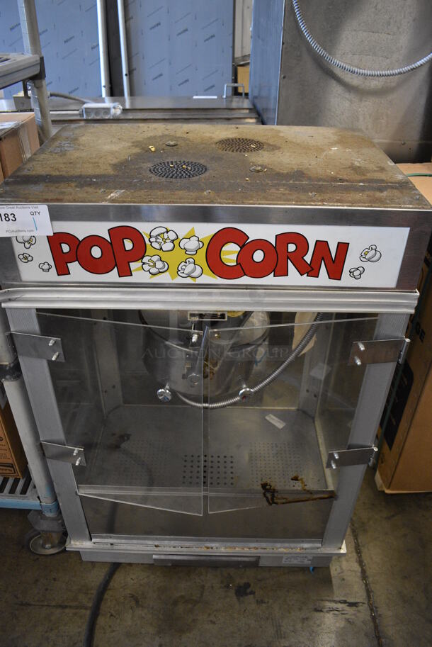 Gold Medal Model 2001ST Metal Commercial Countertop Popcorn Machine Merchandiser. 120 Volts, 1 Phase. 27x20x41. Cannot Test Due To Plug Style - Image 2 of 6