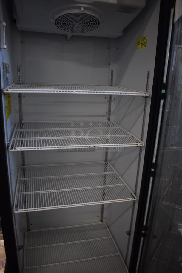 Imbera G319 R2 ENERGY STAR Metal Commercial Single Door Reach In Cooler Merchandiser w/ Poly Coated Racks. 115 Volts, 1 Phase. 29x26x78. Tested and Working! - Image 4 of 5