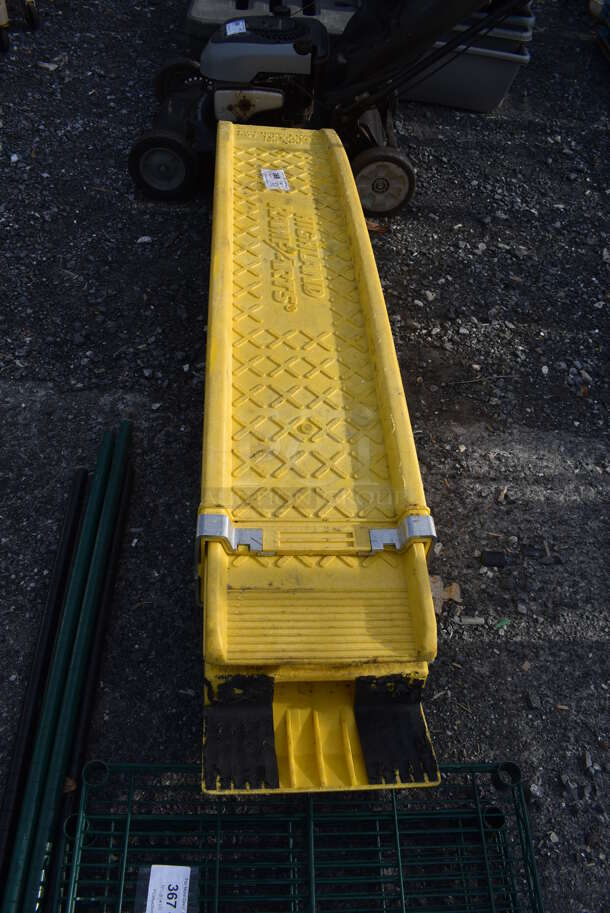 2 Highland Ramp Arts Yellow Poly Ramps. 64x12x7. 2 Times Your Bid! - Image 7 of 8
