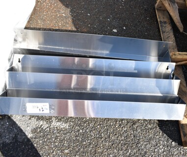 2 BRAND NEW SCRATCH AND DENT! Stainless Steel Speedwells; 712B5536 Single and 712B5536D Double. 2 Times Your Bid!