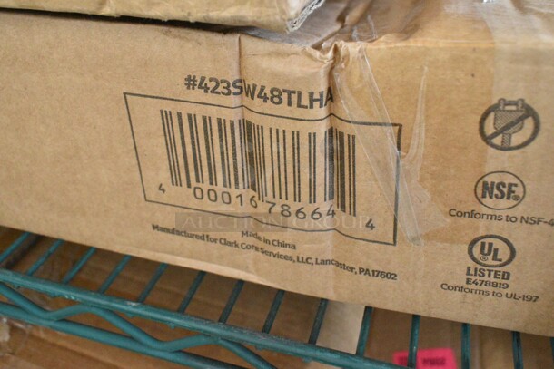 2 BRAND NEW SCRATCH AND DENT! Items Including ServIt 423SW48TLHA 48" Lighted Strip Warmer with Single Toggle Control and ServIt 423SW48INCPA 48" Strip Warmer with Single Adjustable Infinite Control and Cord. 120 Volts, 1 Phase. 2 Times Your Bid!  - Image 3 of 4