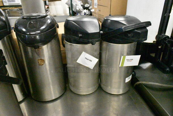 14 Stainless Steel Air Pots. Including 10x7x15. 14 Times Your Bid!  - Image 5 of 10