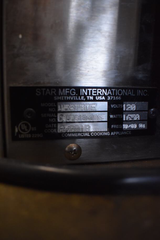 2018 Star 45STBDE Stainless Steel Commercial Countertop Hot Dog Roller w/ Bun Drawer. 120 Volts, 1 Phase. 24x29x12.5. Tested and Working! - Image 8 of 8