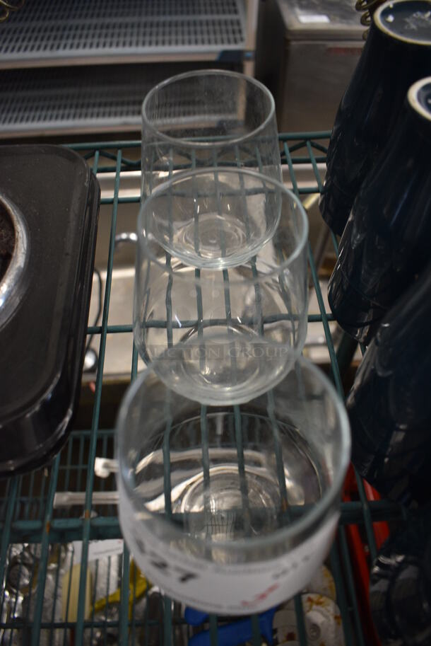 3 Beverage Glasses. 3.5x3.5x4.5. 3 MRCTB - Image 3 of 3