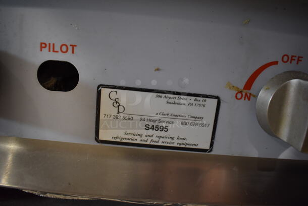 CPG Stainless Steel Commercial Countertop Natural Gas Powered Charbroiler Grill. 24x30x17 - Image 6 of 7
