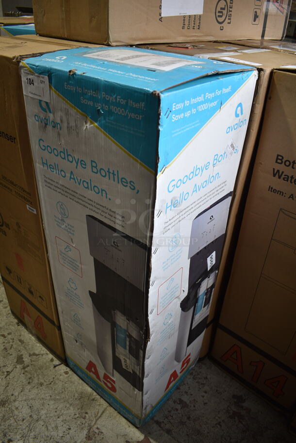 BRAND NEW IN BOX! Avalon A5 Stainless Steel Bottom Loading Water Cooler. 115 Volts, 1 Phase.  - Image 2 of 3