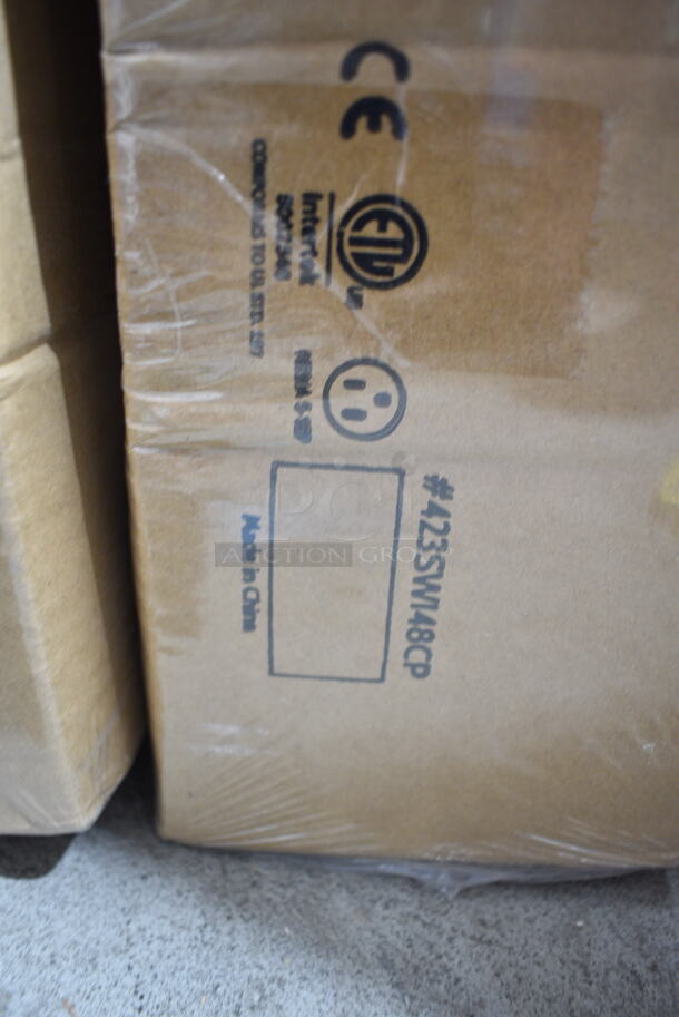 2 BRAND NEW IN BOX! ServIt 423SWI48CP Stainless Steel Commercial 48" High Wattage Strip Warmer with Infinite Controls. 120 Volts, 1 Phase. 2 Times Your Bid! - Image 3 of 4