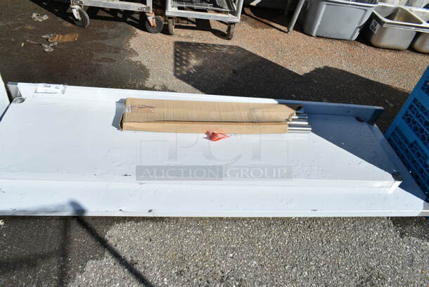 BRAND NEW SCRATCH AND DENT! Regency Spec Line Stainless Steel Tabletop and Under Shelf. - Image 4 of 5