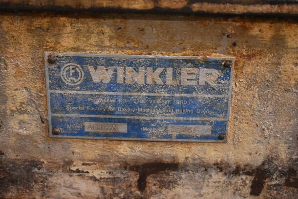 Winkler AUTOM Metal Commercial Floor Style Dough Divider. 208-240 Volts, 3 Phase.  - Image 8 of 8