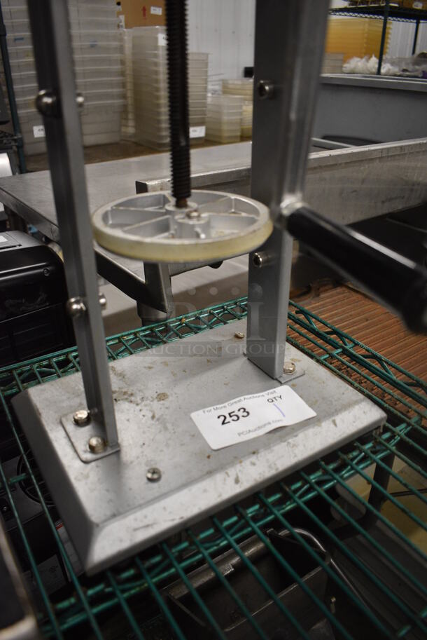Metal Countertop Press. 12x9x22 - Image 3 of 4