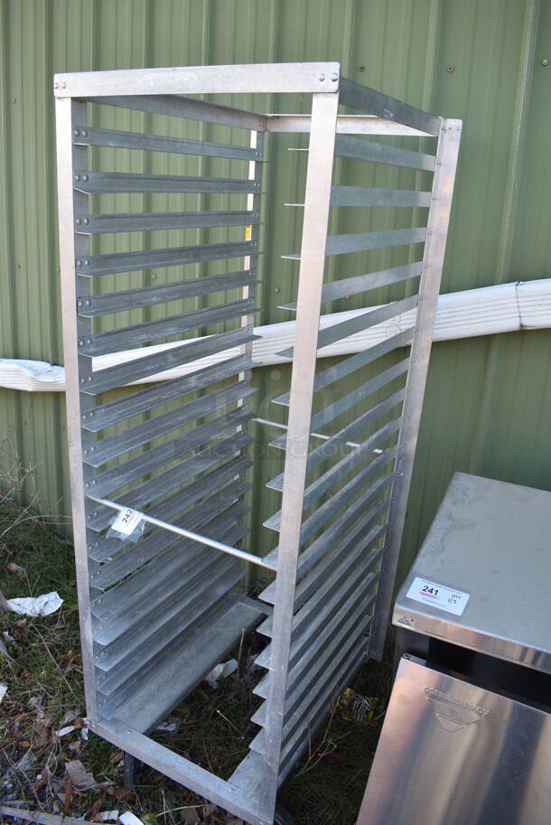 Metal Commercial Pan Transport Rack on Commercial Casters. 21.5x26x64 - Image 4 of 4