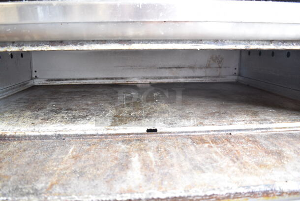 2 Blodgett 981-S Stainless Steel Commercial Natural Gas Powered 2 Deck Pizza Oven. 50,000 BTU. 2 Times Your Bid! - Image 6 of 12